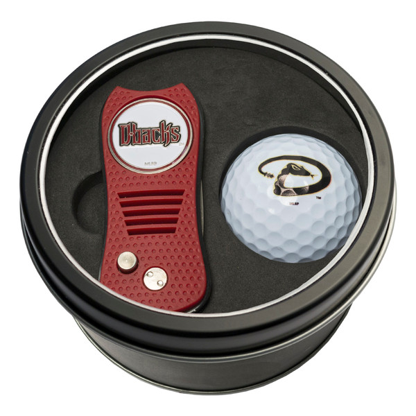 Arizona Diamondbacks Tin Gift Set with Switchfix Divot Tool and Golf Ball