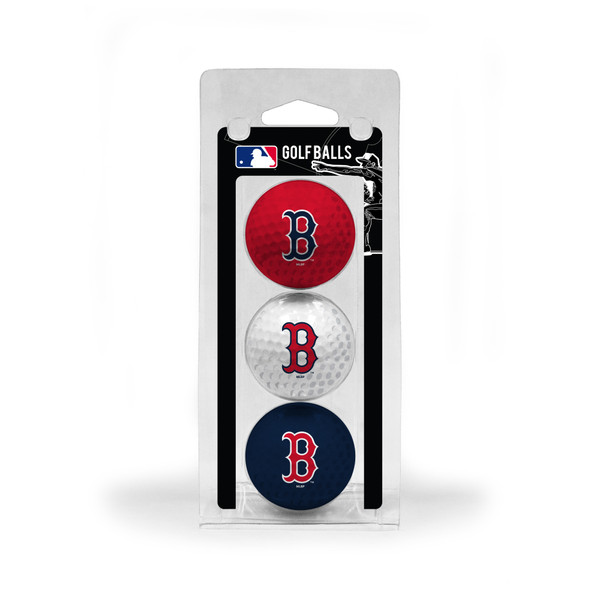 Boston Red Sox 3 Golf Ball Pack