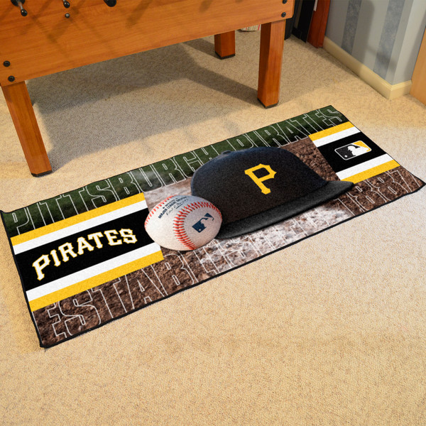 MLB - Pittsburgh Pirates Baseball Runner 30"x72"