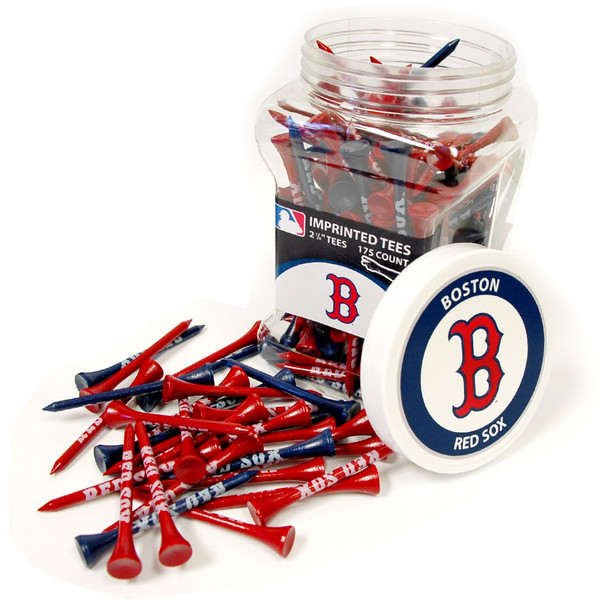 Boston Red Sox Jar Of 175 Golf Tees