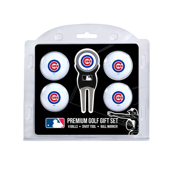 Chicago Cubs 4 Golf Ball And Divot Tool Set