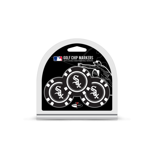 Chicago White Sox 3 Pack Golf Chip Ball Markers