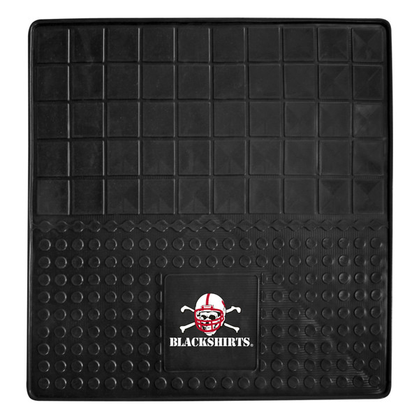 University of Nebraska - Nebraska Cornhuskers Heavy Duty Vinyl Cargo Mat Blackshirts Alternate Logo Black