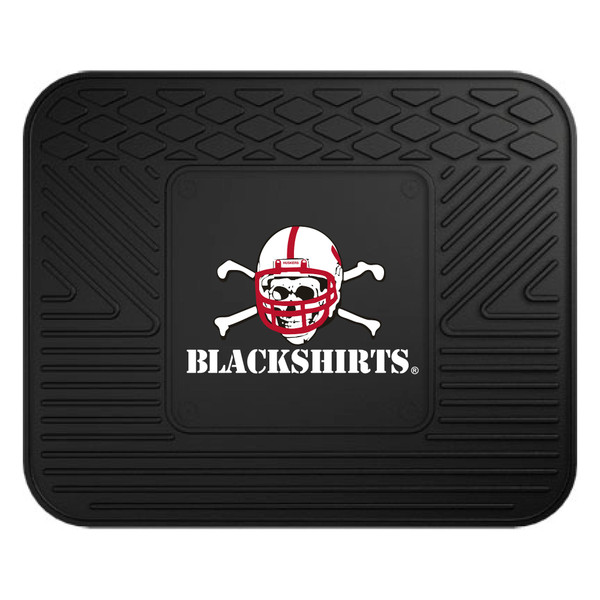 University of Nebraska - Nebraska Cornhuskers Utility Mat Blackshirts Alternate Logo Black