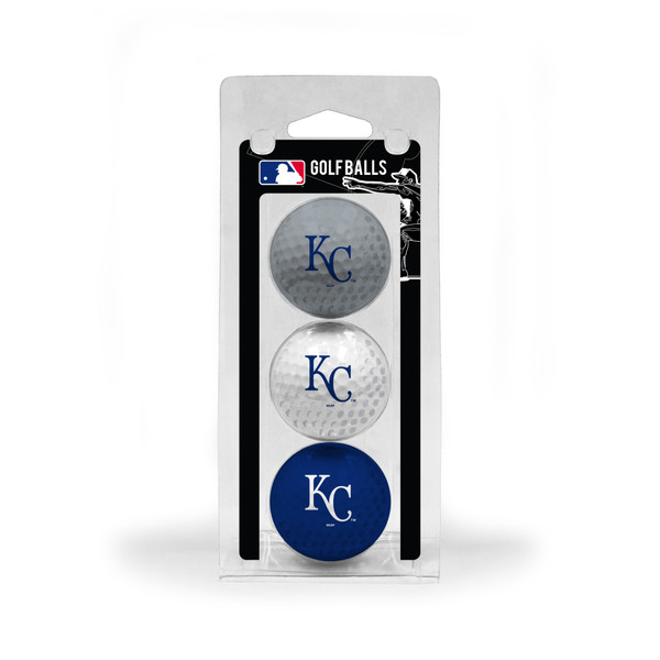 Kansas City Royals 3 Golf Ball Pack