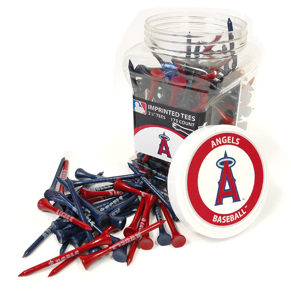 Los Angeles Angels Jar Of 175 Golf Tees