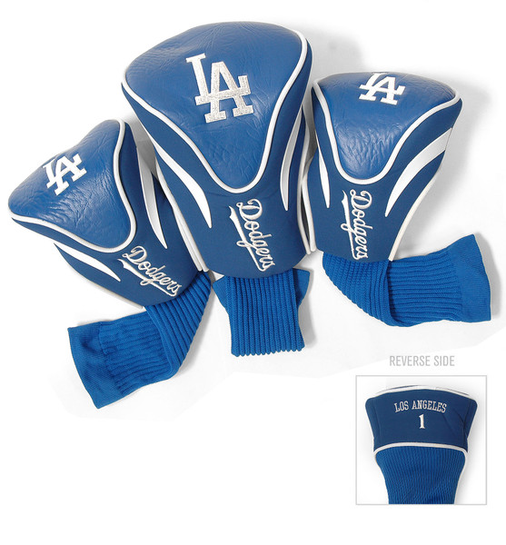 Los Angeles Dodgers 3 Pack Contour Head Covers