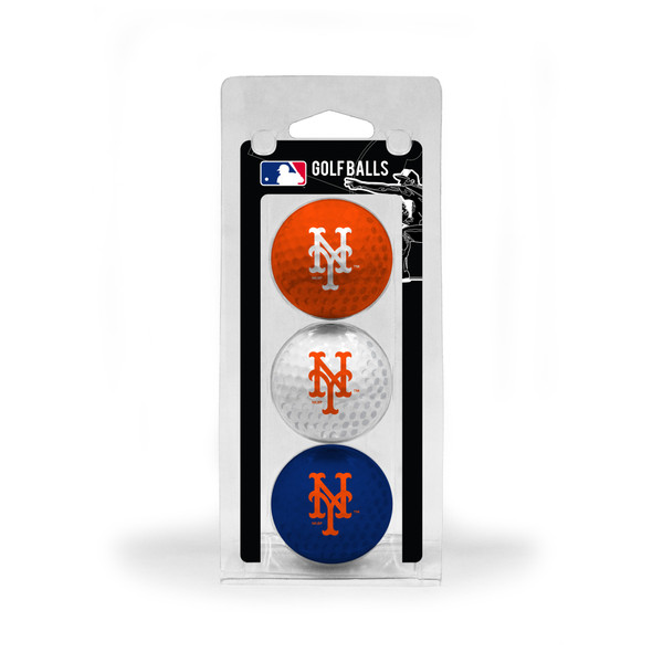 New York Mets 3 Golf Ball Pack