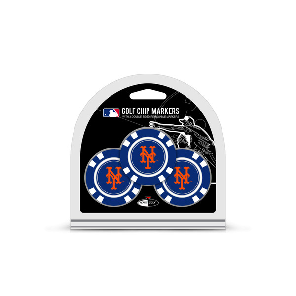 New York Mets 3 Pack Golf Chip Ball Markers