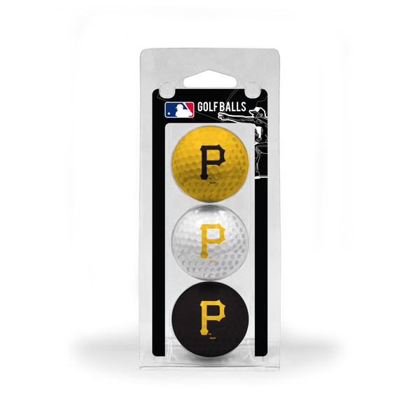 Pittsburgh Pirates 3 Golf Ball Pack