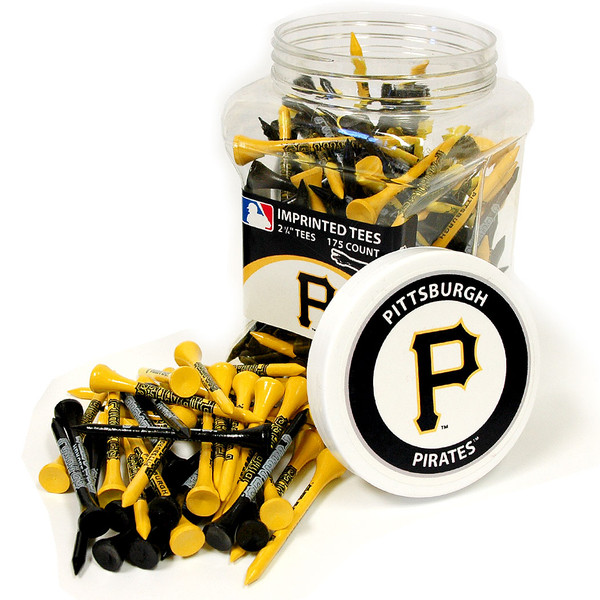 Pittsburgh Pirates Jar Of 175 Golf Tees