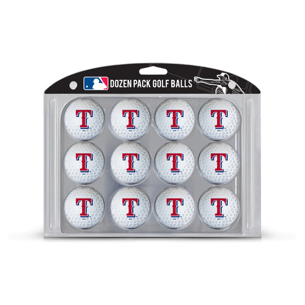 Texas Rangers Golf Balls, 12 Pack