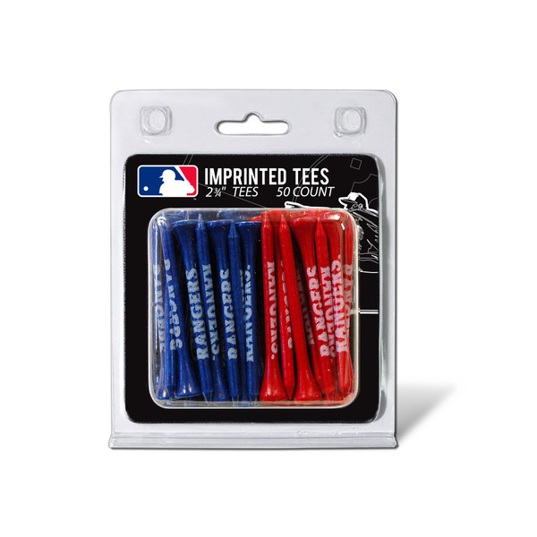 Texas Rangers Pack Of 50 Golf Tees