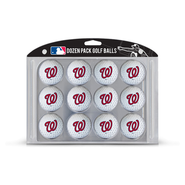 Washington Nationals Golf Balls, 12 Pack