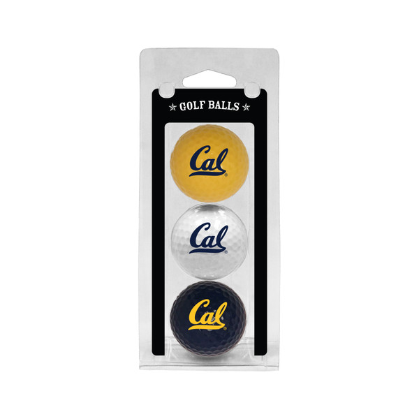 Cal Bears 3 Golf Ball Pack