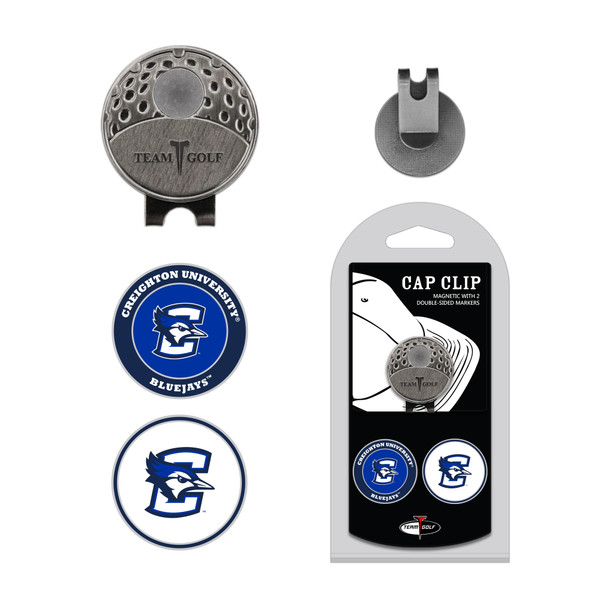 Creighton Cap Clip With 2 Golf Ball Markers