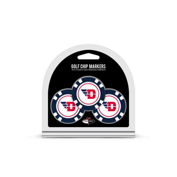 Dayton Flyers 3 Pack Golf Chip Ball Markers