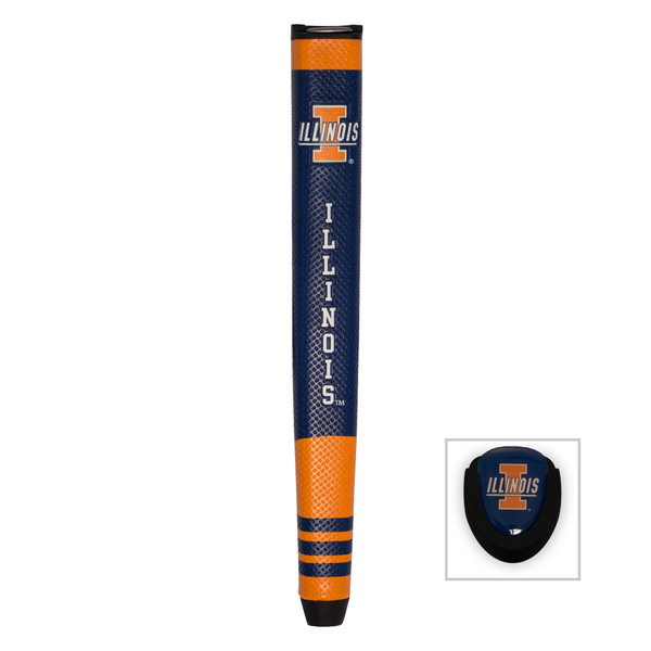 Illinois Fighting Illini Golf Putter Grip