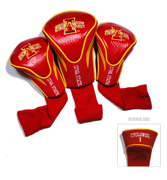 Iowa State Cyclones 3 Pack Contour Head Covers