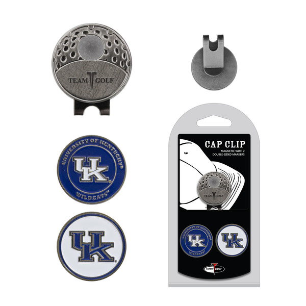 Kentucky Wildcats Cap Clip With 2 Golf Ball Markers