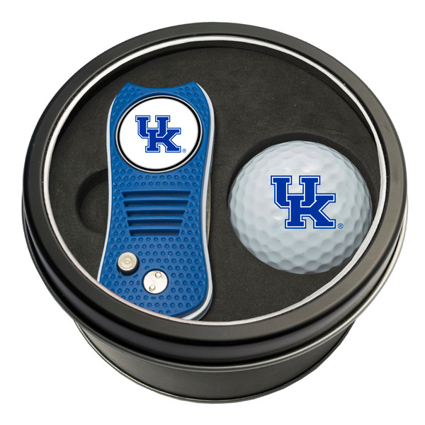 Kentucky Wildcats Tin Gift Set with Switchfix Divot Tool and Golf Ball
