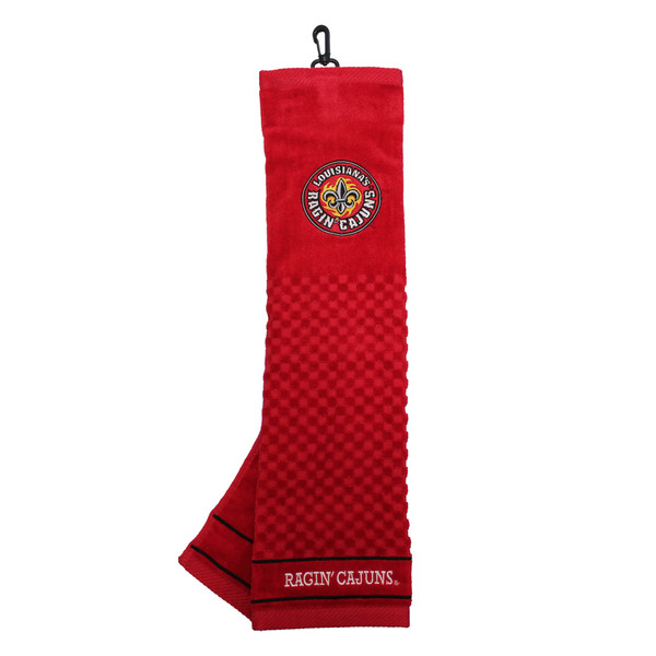 Louisiana - Lafayette    Embroidered Golf Towel