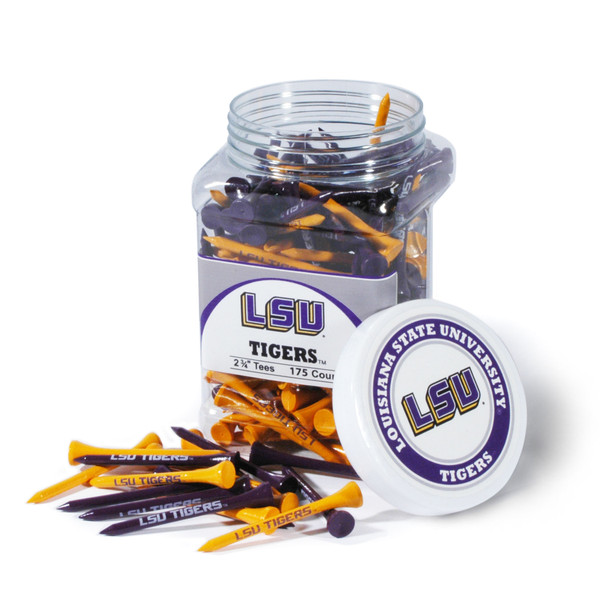 LSU Tigers Jar Of 175 Golf Tees