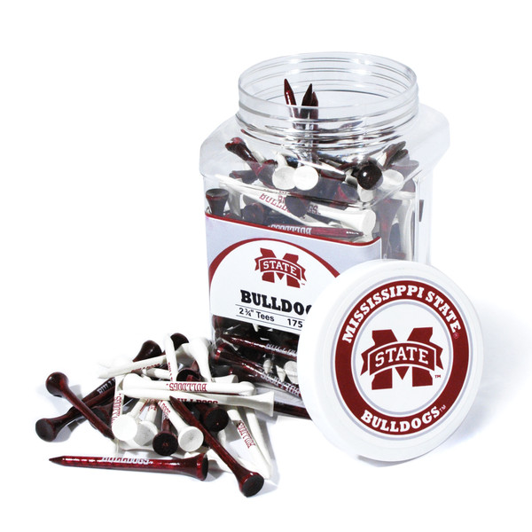 Mississippi State Bulldogs Jar Of 175 Golf Tees