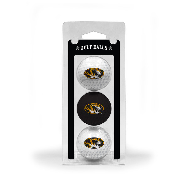 Missouri Tigers 3 Golf Ball Pack