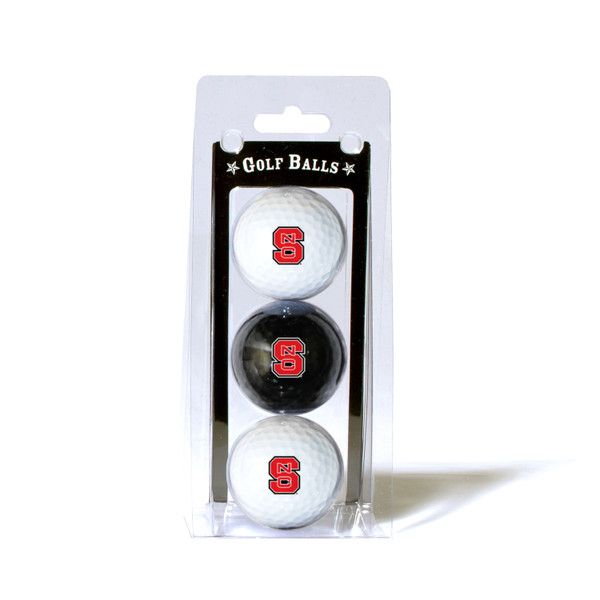 NC State Wolfpack 3 Golf Ball Pack