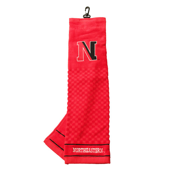 Northeastern  Embroidered Golf Towel