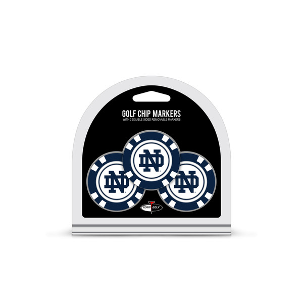 Notre Dame Fighting Irish 3 Pack Golf Chip Ball Markers
