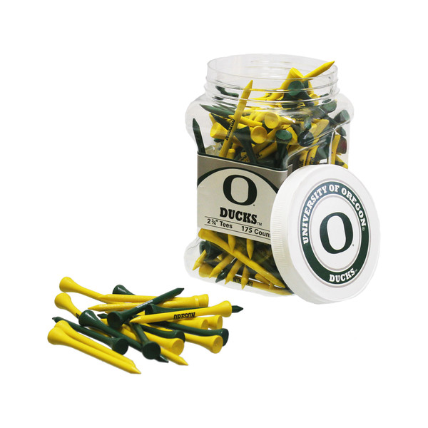 Oregon Ducks Jar Of 175 Golf Tees