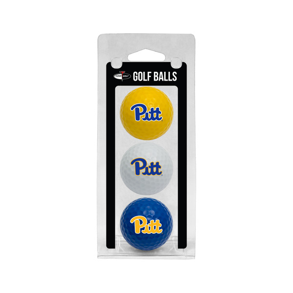 Pitt Panthers 3 Golf Ball Pack