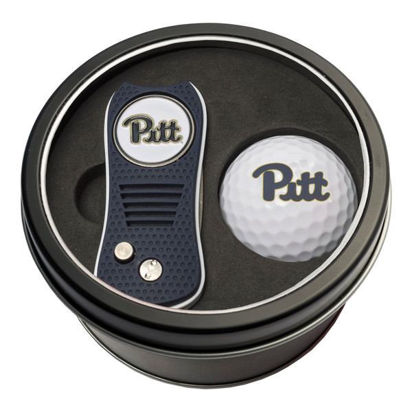 Pitt Panthers Tin Gift Set with Switchfix Divot Tool and Golf Ball