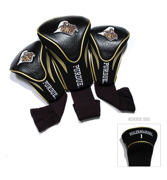 Purdue Boilermakers 3 Pack Contour Head Covers