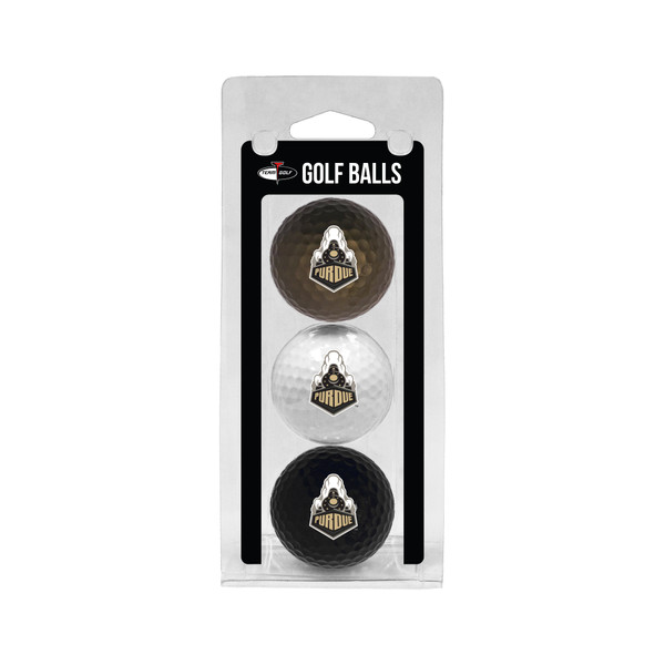 Purdue Boilermakers 3 Golf Ball Pack