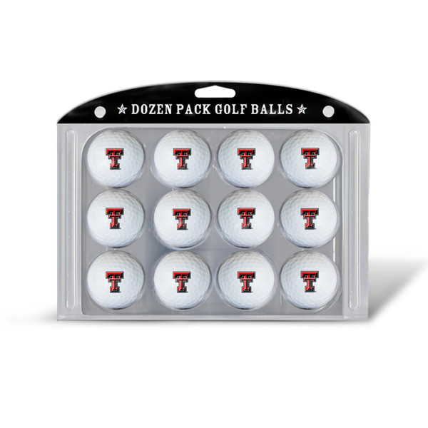 Texas Tech Red Raiders Golf Balls, 12 Pack