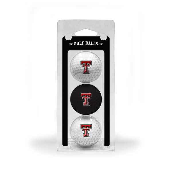 Texas Tech Red Raiders 3 Golf Ball Pack