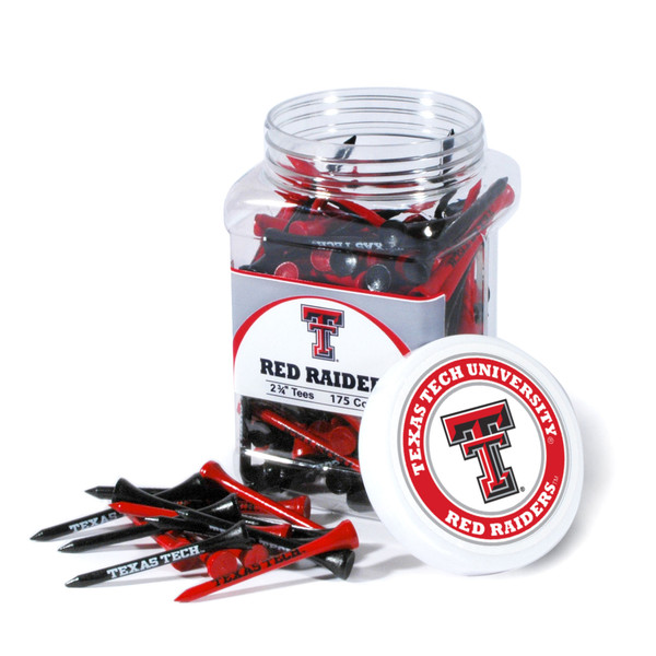 Texas Tech Red Raiders Jar Of 175 Golf Tees