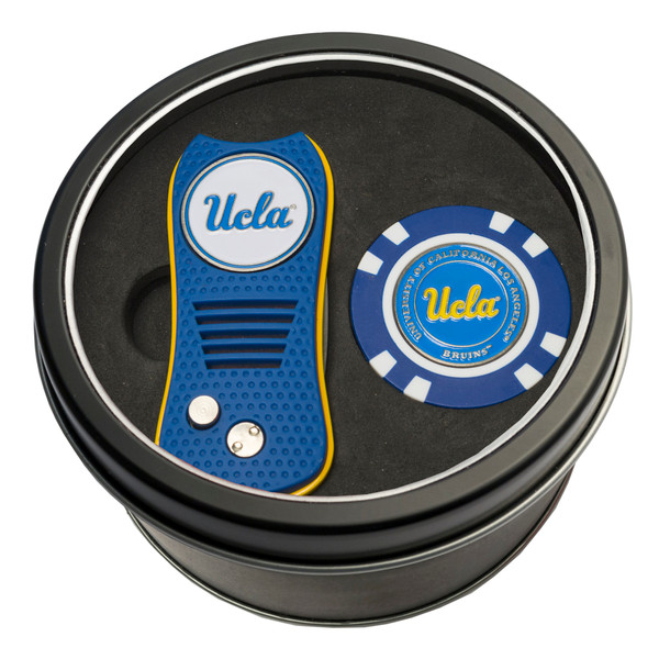 UCLA Bruins Tin Gift Set with Switchfix Divot Tool and Golf Chip