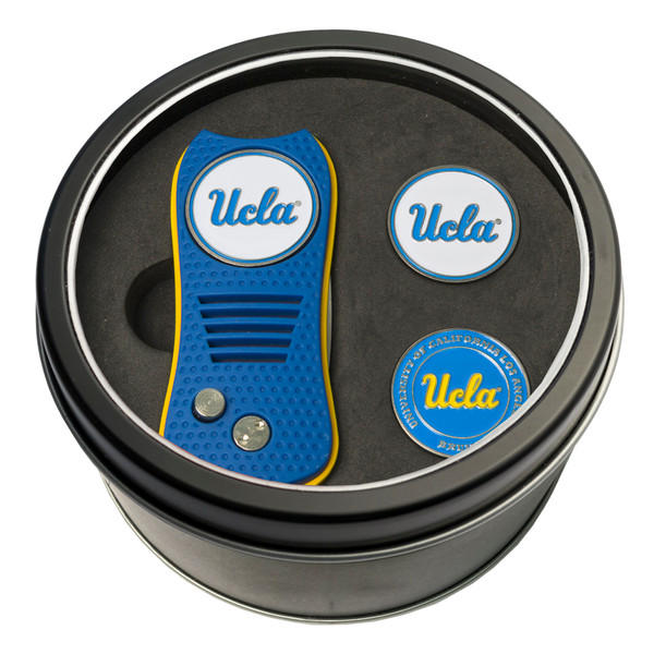 UCLA Bruins Tin Gift Set with Switchfix Divot Tool and 2 Ball Markers