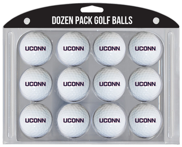 UCONN Huskies Golf Balls, 12 Pack