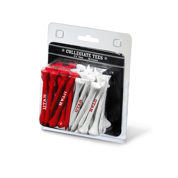 Utah Utes Pack Of 50 Golf Tees