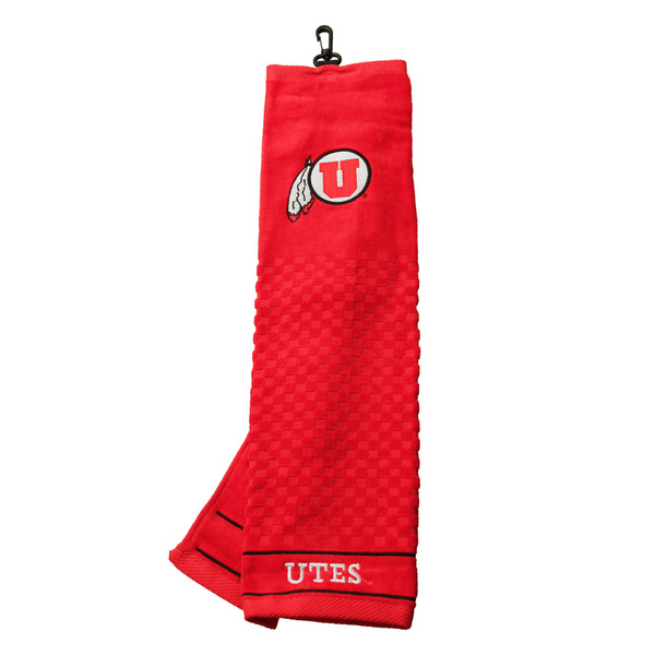 Utah Utes Embroidered Golf Towel