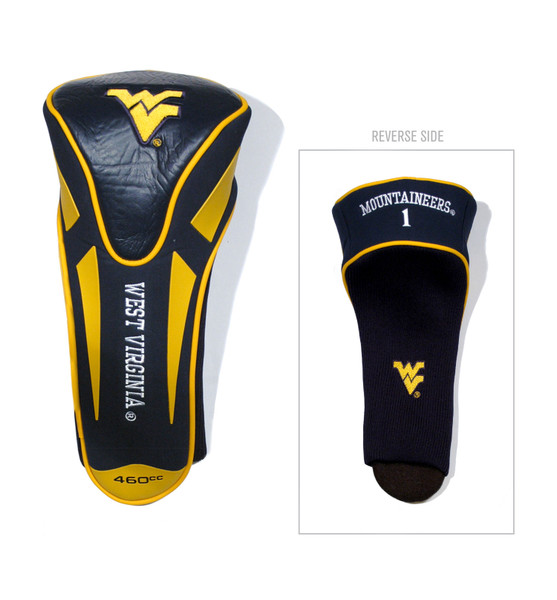 West Virginia Mountaineers Single Apex Driver Head Cover