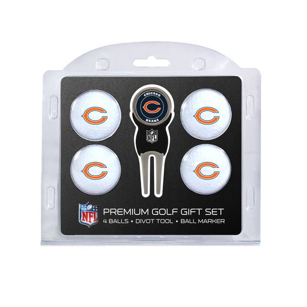 Chicago Bears 4 Golf Ball And Divot Tool Set