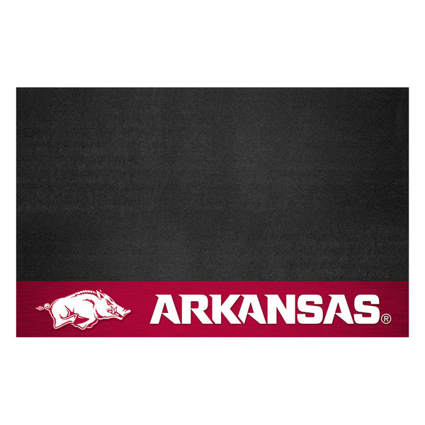 University of Arkansas - Arkansas Razorbacks Grill Mat Razorback Primary Logo Cardinal