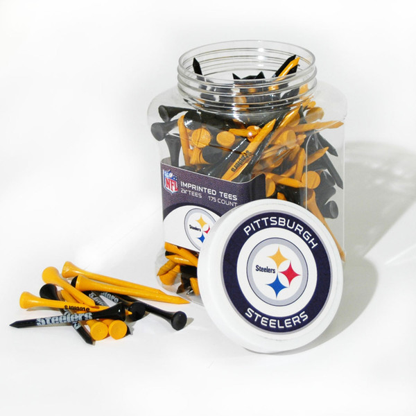 Pittsburgh Steelers Jar Of 175 Golf Tees