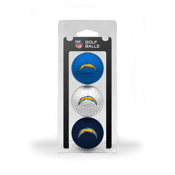Los Angeles Chargers 3 Golf Ball Pack